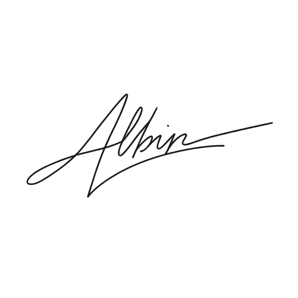Signature manuscrite d’Albin Leleu.
